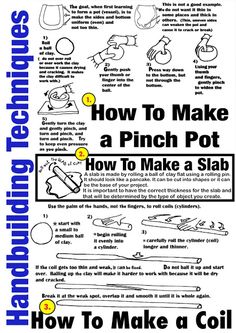 how to make a pinch pot with instructions