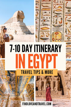 egypt with the title 7 - day itinerary in egypt travel tips and more