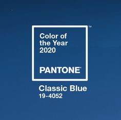 pantone's classic blue is the color of the year for 2020 - 20