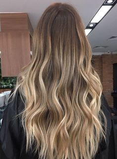 Brown Hair Healthy, Hair Inspo Highlights, Inspo Hair, Brown Hair Inspo, Ombre Hair Blonde, Brunette Hair With Highlights, Gorgeous Hair Color, Dirty Blonde Hair, Honey Blonde Hair