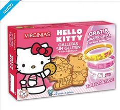 an image of hello kitty cookies and bracelets