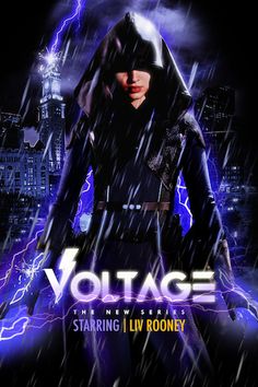 a poster for the movie voltage starring lily koonley as batwoman in batman