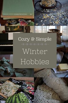 cozy and simple winter hobbies