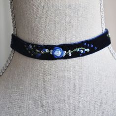 This Choker Necklaces item by FawningInLove has 226 favorites from Etsy shoppers. Ships from Greenwich, CT. Listed on Apr 1, 2024 Blue Handmade Vintage Choker, Vintage Blue Handmade Choker, Blue Cottagecore, Blue Choker, Greenwich Ct, Flower Choker, Vintage Choker, Jewelry Flower, Velvet Choker