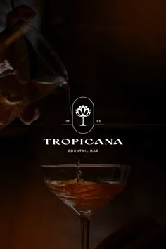 logo design, logo design for bar, bar, tropicana bar Cocktail Moodboard, Cocktail Logo Design, Cocktail Branding, Wine Bar Logo, Pub Branding