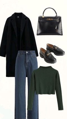 Winter Academia Aesthetic Outfit, Dark Academia Basic Outfit, Dark Jeans Outfit Winter, Dark Academia Jeans Outfit, Modest Dark Academia Outfit, Dark Academia Outfits Aesthetic, Dark Winter Aesthetic Outfits, Dark Academia Aesthetic Outfit Black, Dark Academia Jeans