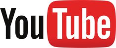 the youtube logo is surrounded by musical notes