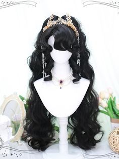 Long Hair Wig Styles, Unique Wigs, Arabic Hairstyles, Colour Hairstyles, Pretty Hair Cuts, Face Hairstyles, Hairstyles Black Hair, Black Hair Aesthetic, Aesthetic Hairstyles