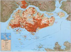 a large map of the city of san francisco