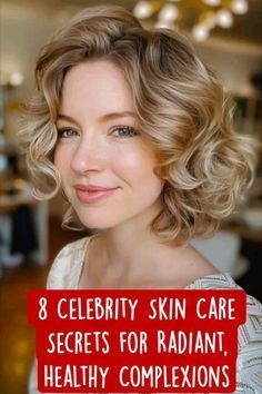 Glowing Skin Secrets, Celebrity Skin Care, Celebrity Beauty Secrets, Celebrity Skin, Beauty Tips For Glowing Skin, Beauty Tips For Face, Prom Hairstyles For Long Hair, Glowing Skincare, Best Beauty Tips