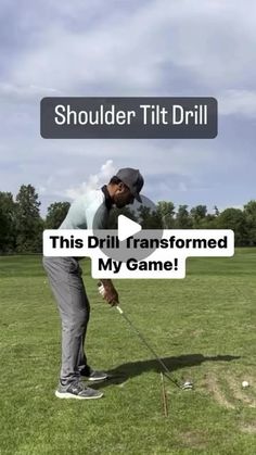 💪The Best Golfer💯 on Instagram: "Proper Tilts ⬇️⬇️  Simple drill to learn how to properly tilt during the swing. Understanding tilts can help you maintain your dynamic posture while you turn!   Perform the drill in practice several times before trying on a golf ball. Make slower swings at first to ingrain the feels before adding speed.   Vid Cre: @joemeglenpga . . . . . . . . . #golfer #golftips #golflife #golfswing #golfcourse #golfpro #golfing #golfstagram #golf #golfday" Golfing Tips