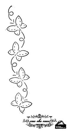 a black and white drawing of flowers