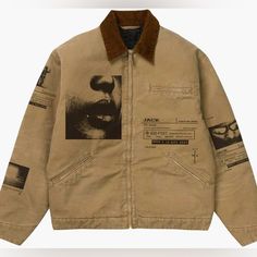 Cactus Jack, Work Jacket, 가을 패션, Jacket Design, Travis Scott, Art Clothes, Dream Clothes, Looks Vintage