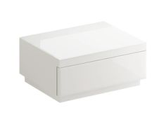 an empty white box on a white background