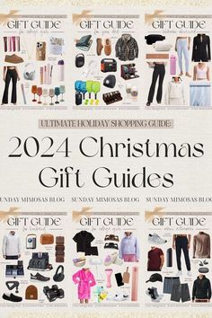 the ultimate holiday shopping guide for men and women, includes gift guides to help you shop this christmas season