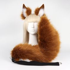 Quantity:1 set; Type:Hair Accessories,Headbands,Animal Ears; Material:Plush Fabric; Hair Type:Normal; Usage Condition:Others; Handle:Others; Wearing Method:Others; Features:Kits,Party,Youth,Halloween,Lovely; Listing Date:01/28/2023; Base Categories:Headdresses Ears And Tail Set, Fox Ears And Tail, Fox Costume, Tamamo No Mae, Metal Skeleton, Ears And Tail, Animal Tails, Cat Ears Headband, Fox Ears