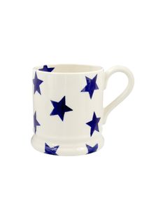 Emma Bridgewater Blue Star 1/2 Pint Mug Weston Table Star Mug, Half Pint, Emma Bridgewater, Ceramics Projects, Cozy Gift, Red Star, Hearts Desire, Pottery Painting, Modern Life