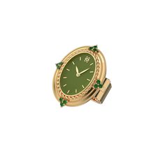 Victorian Revival Watch Ring Luxury Rings With Rotating Bezel For Formal Occasions, Classic Formal Ring With Rotating Bezel, Timeless Yellow Gold Emerald Ring, Timeless Gold Emerald Open Ring, Elegant Anniversary Ring With Rotating Bezel, Timeless Green Emerald Ring, Watch Ring, Victorian Revival, Color Lab