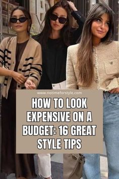 Classic Styles For Women, Ways To Accessorize Outfits, How To Look Expensive On A Budget, How To Look Expensive Outfits, Look Expensive Outfits, Expensive Looking Outfits, Moda Over 50, Moda Over 40, Look Expensive On A Budget