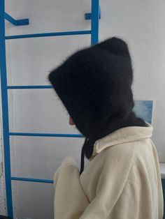 Gray balaclava Fluffy hood is the trend of 2022/2023 This is a handy accessory that won't ruin your hair and keep you warm in cold weather. You will be comfortable and comfortable. Mink yarn is very warm and pleasant. One size fits all  Fits most head sizes from 20 to 24 inches (56-60 cm). Balaclava color 27   You can order it in any other size or color. Various colors in the attached file.      PLEASE NOTE: Actual colors may slightly differ depending on your computer monitor! On order within 7-14 days. ▬ Material: mink wool and angora yarn. ▬ CARE ▬ Hand or delicate wash only at 30 o with shampoo, dry on a flat surface. All items are pre-washed. ▬ DELIVERY Gift wrap Dispatch within 1-3 business days Express delivery possible * USA: 7-21 business days. * Europe: 7-14 business days. * Unite Warm Winter Balaclava For Streetwear, Black Winter Bonnet One Size, Black One Size Winter Bonnet, Winter Balaclava For Streetwear, Black Warm Hooded Balaclava, Casual Full Face Balaclava For Winter, One Size Full Face Balaclava For Fall, Fall Full Face Balaclava One Size, Black Winter Balaclava With Adjustable Hood