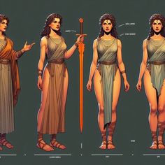 Roman Concept Art, Character Design Turnaround, Buddhist Art Drawing, Greek Warrior, Female Armor, Female Drawing, Female Art Painting, Undertale Drawings, Comics Girl