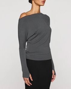 The Cindy Top – Bleusalt Casual Stretch Off-shoulder Foldover Top, Elegant Stretch Off-shoulder Top With Foldover, Fitted Off-shoulder Top For Fall, Casual Fitted Off-shoulder Top, Chic Stretch Off-shoulder Top For Night Out, Fitted Off-shoulder Top For Night Out, Versatile One-shoulder Top For Fall, Versatile One Shoulder Top For Fall, Fitted Boat Neck Top For Fall