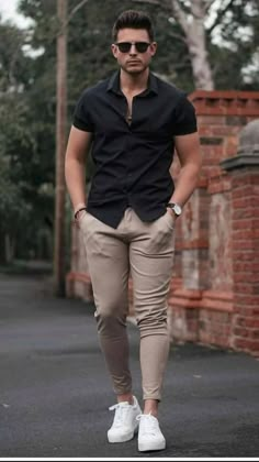 Fashionable Jeans, Mens Summer Outfits, Mens Casual Outfits Summer, Men Fashion Casual Shirts, Stylish Men Casual, Mens Casual Dress Outfits, Men Stylish Dress