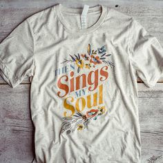 Cute Tshirt Sayings Inspire Uplift ⭐, Soul T Shirts, Heather Grey Tri-blend T-shirt With Graphic Print, Heather Peach Graphic Print Crew Neck T-shirt, Sublimation Tshirt Designs, Popular Tshirt Designs, Cute T Shirt Designs, Best Graphic Tees, Trending Graphic Tees