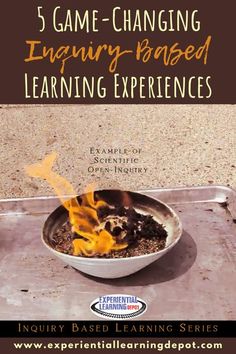 a bowl full of food with the words 5 game - changing equary based learning experiences