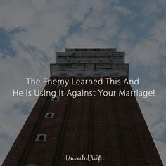 The Enemy Learned This During The Tower Of Babel Tower Of Babel Bible Verse, Marriage Thoughts, Funny Marriage Advice, Jewish Marriage, Advice For Newlyweds, Tower Of Babel, Couple Questions