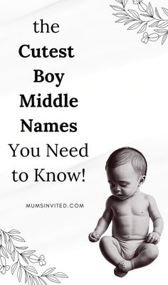 the cutest boy middle names you need to know