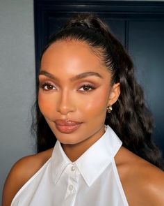 Yara Shahidi Makeup, Bernicia Boateng, Yara Shahidi Hairstyles, Brown Makeup Looks, Yara Shahidi, Wedding Makeup For Brown Eyes, Day Makeup Looks, Photoshoot Makeup