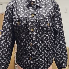 Like New Item Wore Maybe Two Times My Lost Your Gain Louis Vuitton Jeans, Louis Vuitton Jacket, New Item, Shirt Jacket, Jean Jacket, Mens Jackets, Jackets & Coats, Like New, Louis Vuitton