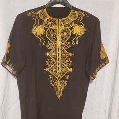 African Dishiki Set African Shirts, Mens Shirt Dress, Dress Shirts, Shirt Dress, Mens Shirts, Man Shop, Black, Color