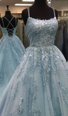 Dresses With Appliques, Prom Evening Dresses, School Dance Dresses, Robes D'occasion, Prom Dresses Long Lace, Winter Formal Dresses, Spaghetti Strap Prom Dress, 파티 드레스, Plus Size Formal