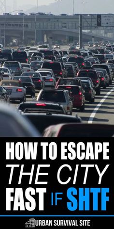 If you try to bug out the same time as everyone else, you'll be stuck in traffic. Instead, you need to find some alternate routes of the city when the SHTF. #urbansurvivalsite #shtf #buggingout #bugout #city Survival Outfit, Homestead Survival, Disaster Preparedness