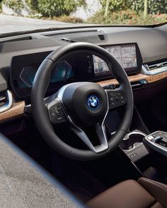 the interior of a bmw vehicle