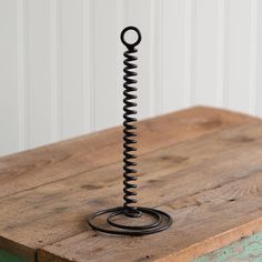 Industrial Corkscrew Paper Towel Holder-Kitchen-Vintage Shopper Farmhouse Industrial Kitchen, Towel Holder Stand, Towel Stand, Apple Baskets, Kitchen Paper, Laundry Signs, Corrugated Metal, Paper Towel Rolls, Paper Towel Holder