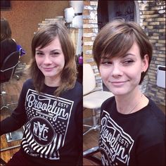 Growing Out Hair, Cute Haircuts, Haircut And Color, Short Hair Styles Pixie, Hair Envy, Hair Today, Great Hair, Hair Dos, Hair Skin