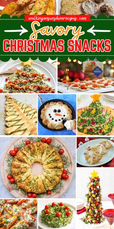 Discover Savory Christmas Snacks that will wow your guests! From cheese balls and pinwheels to pecans and charcuterie boards, these tasty snack recipes and easy appetizer ideas are quick, easy to make, and perfect for any holiday gathering. Try them today! Savory Christmas Treats, Savory Pecans, Savory Christmas Snacks, Christmas Snacks Savory, New Years Eve Snacks, Sweet Snacks Easy, Pastry Appetizer, Christmas Recipes Easy, Recipes With Few Ingredients