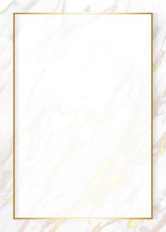 a white and gold marble background with a golden rectangle frame on the left side