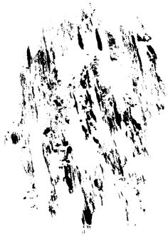 black ink splattered on white paper