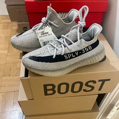 Adidas Yeezy Boost 350 V2 Slate Core Black Mens 6.5 Womens 7.5 100% Authentic!!! Brand New!! Outfits With Nike Pros, Yezzy Shoes Women, Adidas Shoes Yeezy, Yeezy Outfit, 350 Boost, 2024 Wishlist, Mens Yeezy, Shoe Wishlist, Yeezy Boost 350 V2