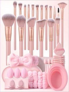 J.Cat Beauty
 • Lock and Seal Liquid Makeup Setter
 • Pigment (any works but the video uses Vanity Goddess Chromatic Pigment in Supreme Being) Curling Brush, Facial Brushes, Curling Eyelashes, Concealer Brush