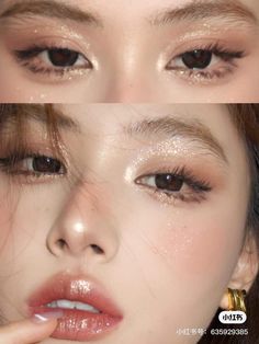 Mute Autumn Makeup, Angelic Makeup Look, Autumn Mute, K Pop Makeup, No Make Up Make Up Look, Txt Concert, Tutorial Eyeliner, Ideas Uñas