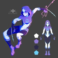 an image of a female character in purple and blue