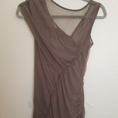 Absolutely Beautiful Sleeveless Mini Dress. Used In Excellent Like Brand New Condition. Has A Side Zipper. Elegant Sheer Sleeveless Mini Dress, Casual Sleeveless Sheer Dress, Casual Sheer Sleeveless Dress, Sleeveless Sheer Cocktail Dress, Sheer Sleeveless Cocktail Dress, Spring Sleeveless Sheer Mini Dress, Spring Sheer Sleeveless Mini Dress, Fitting Dress, Gianni Bini