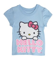 Short Sleeves, Crew Neck, T-Shirt, Graphic Print, Item Number 3634052300013 Clothes Hello Kitty, Kitty Clothes, Hello Kitty Clothes, Plus Lingerie, Romper And Jacket, Rainbow Shop, Graphic Top, Denim Shoes, New Tops