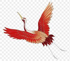 a bird with red wings flying in the sky, hd png downloads and transparent background