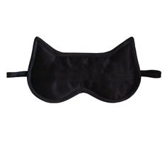 Black Cat Sleep Mask, Natural Silk Satin Eye Mask, Kitty Face Mask, Comfortable Sleeping Eye Mask, L Sleeping Eye Mask, Cat Sleep, Mask Cat, Eye Mask Sleep, Sleepy Kitty, Silk Sleep Mask, Sleep Masks, Silk Eye Mask, Cat Mask